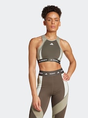 adidas Green Tech Fit Power Impact Medium Support Bra - Image 1 of 9