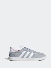adidas Grey Chrome Breaknet Sleek Trainers - Image 1 of 8