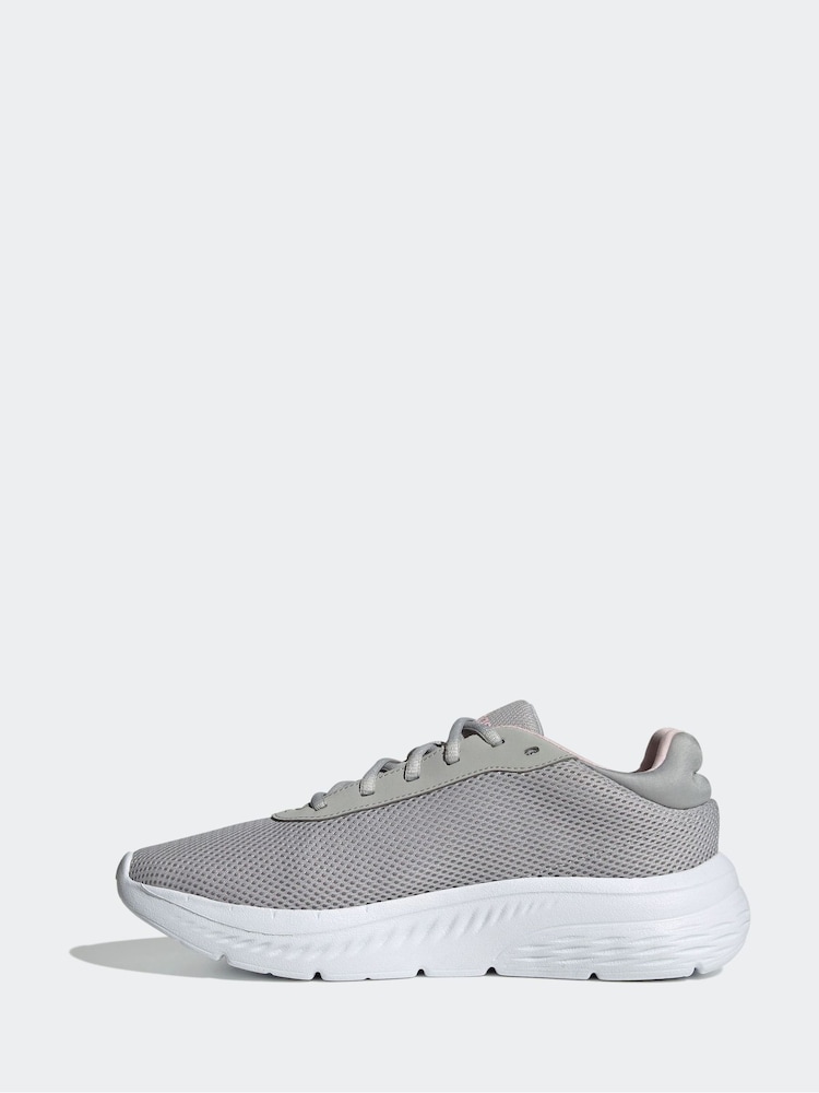 adidas Grey Cloudfoam Comfy Trainers - Image 2 of 8