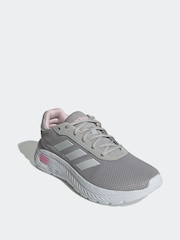 adidas Grey Cloudfoam Comfy Trainers - Image 3 of 8