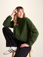 Жасыл - Tog 24 Emilie Relaxed Fit Sherpa Fleece - 7суретінің 4 суреті