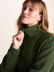 Жасыл - Tog 24 Emilie Relaxed Fit Sherpa Fleece - 7суретінің 5 суреті