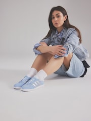 adidas Blue Breaknet Sleek Trainers - Image 2 of 4