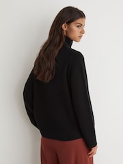 Reiss Charly Wool-Cashmere Funnel-Neck Cardigan - Imagen 6 de 7