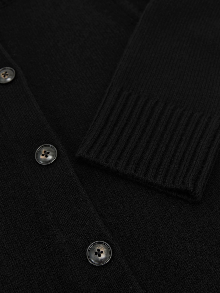Reiss Charly Wool-Cashmere Funnel-Neck Cardigan - Imagen 7 de 7