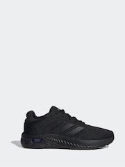 adidas Dark Black Cloudfoam Comfy In Trainers - Image 1 of 8