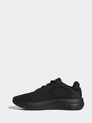 adidas Dark Black Cloudfoam Comfy In Trainers - Image 2 of 8