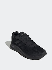 adidas Dark Black Cloudfoam Comfy In Trainers - Image 3 of 8