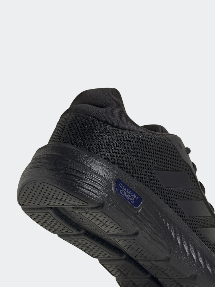 adidas Dark Black Cloudfoam Comfy In Trainers - Image 8 of 8