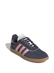 adidas Navy/Pink Breaknet Sleek Trainers - Image 12 of 15