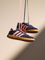 adidas Navy/Pink Breaknet Sleek Trainers - Image 7 of 15