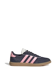 adidas Navy/Pink Breaknet Sleek Trainers - Image 8 of 15
