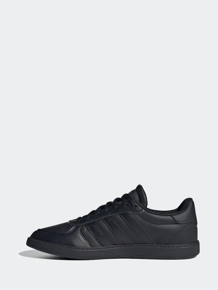 adidas Black Dark Breaknet Sleek Trainers - Image 2 of 8