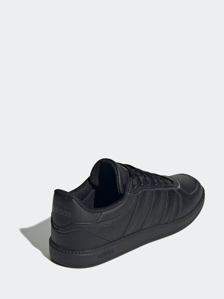 adidas Black Dark Breaknet Sleek Trainers - Image 4 of 8