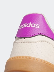 adidas Cream/Purple Breaknet Sleek Trainers - Image 12 of 13