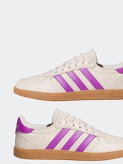 adidas Cream/Purple Breaknet Sleek Trainers - Image 13 of 13