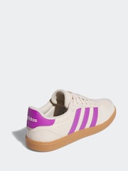 adidas Cream/Purple Breaknet Sleek Trainers - Image 8 of 13