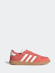 adidas Red Breaknet Sleek Trainers - Image 3 of 9