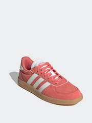 adidas Red Breaknet Sleek Trainers - Image 4 of 9