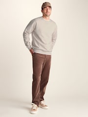 Tog 24 Cream Dolan Supersoft Crew Neck Sweatshirt - Image 2 of 6