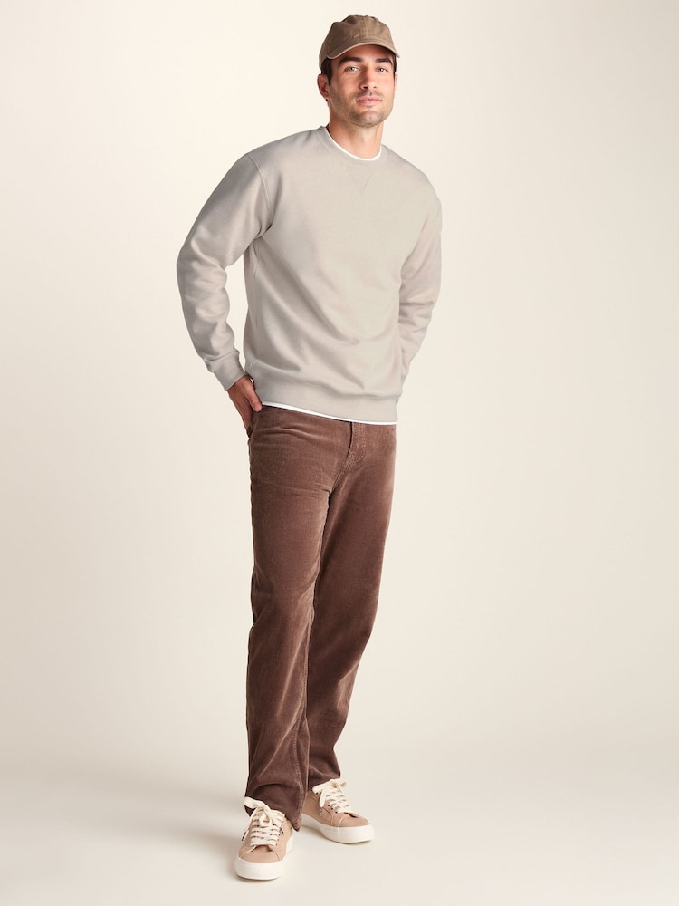 Tog 24 Cream Dolan Supersoft Crew Neck Sweatshirt - Image 2 of 6 Tog 24 Cream Dolan Supersoft Crew Neck Sweatshirt - Image 2 of 6