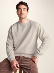 Tog 24 Cream Dolan Supersoft Crew Neck Sweatshirt - Image 4 of 6