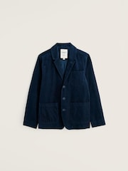 Seasalt Cornwall Blue Plantsman Cord Blazer - Image 4 of 5