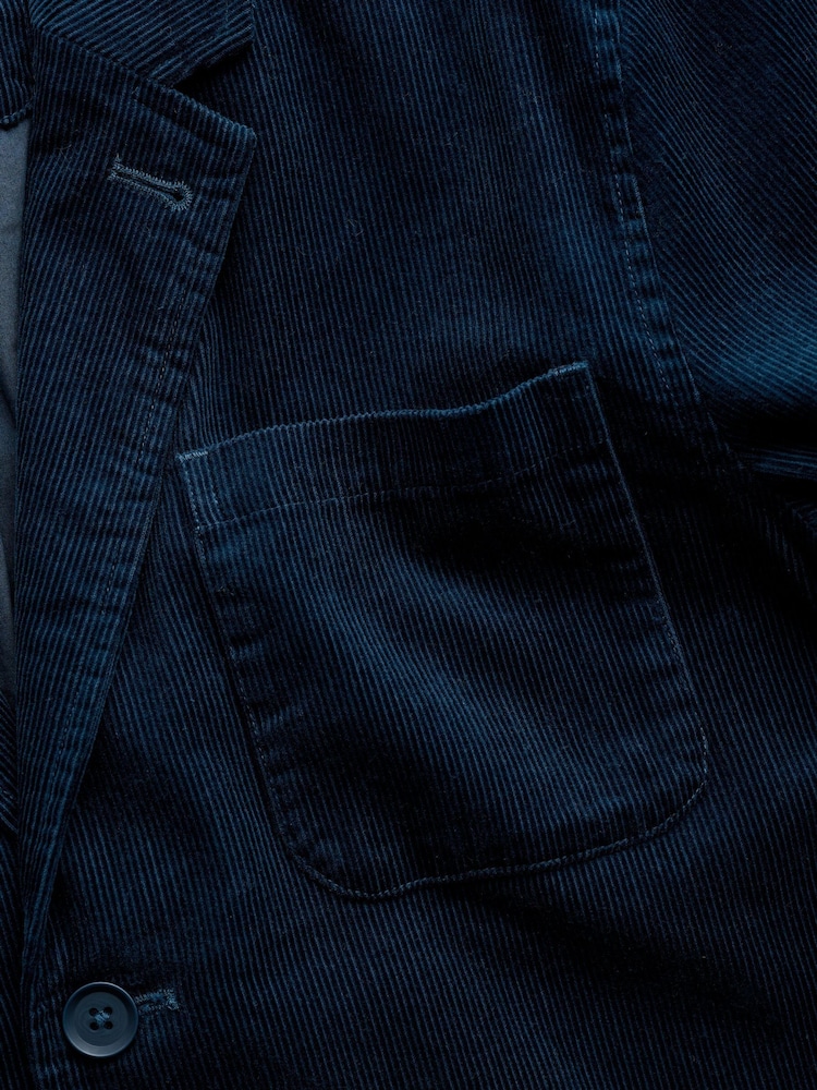 Seasalt Cornwall Blue Plantsman Cord Blazer - Image 5 of 5 Seasalt Cornwall Blue Plantsman Cord Blazer - Image 5 of 5