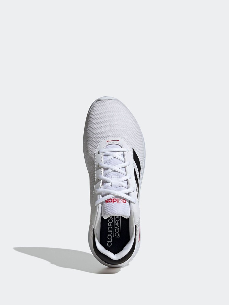 adidas White Cloudfoam Comfy In Trainers - Image 2 of 8
