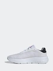 adidas White Cloudfoam Comfy In Trainers - Image 4 of 8