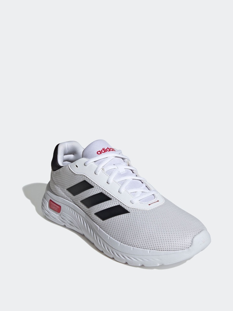 adidas White Cloudfoam Comfy In Trainers - Image 5 of 8