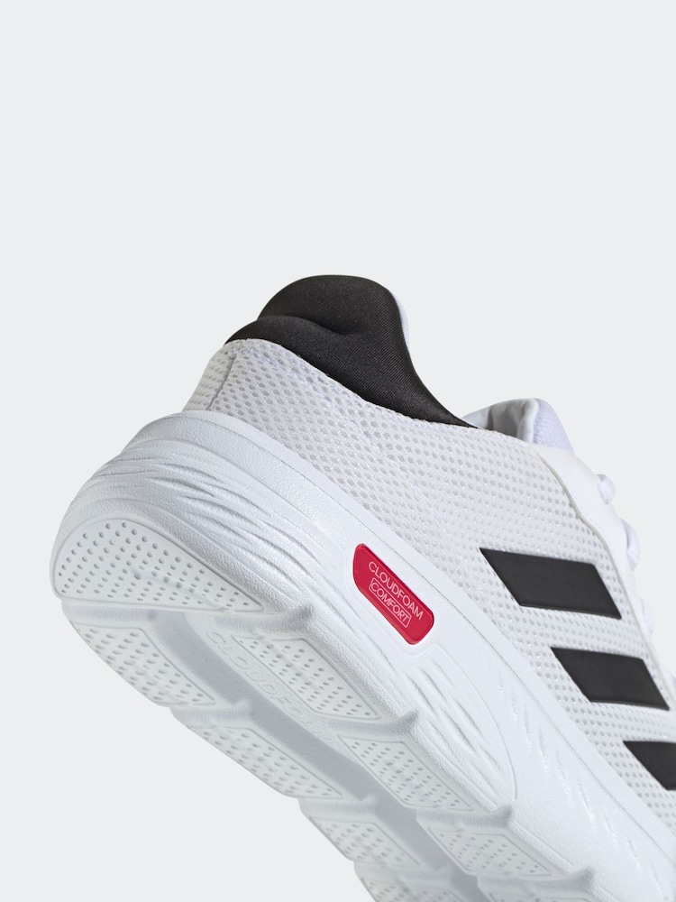 adidas White Cloudfoam Comfy In Trainers - Image 7 of 8