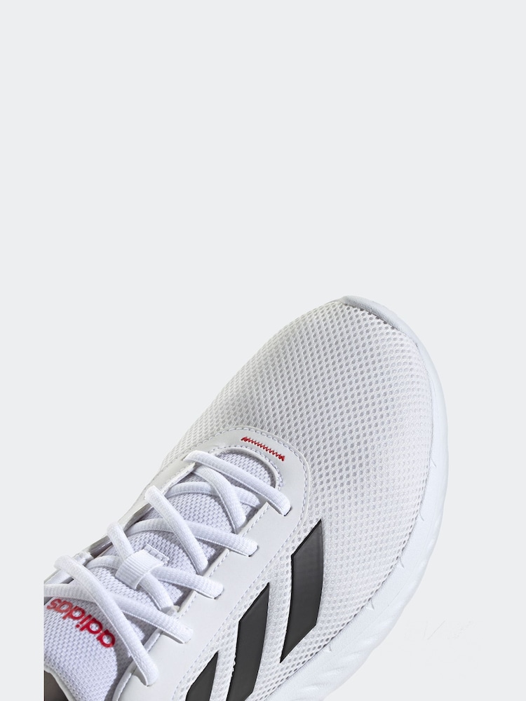 adidas White Cloudfoam Comfy In Trainers - Image 8 of 8