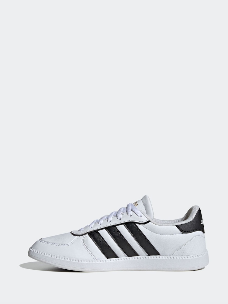 adidas Black/white Breaknet Sleek Trainers - Image 2 of 9