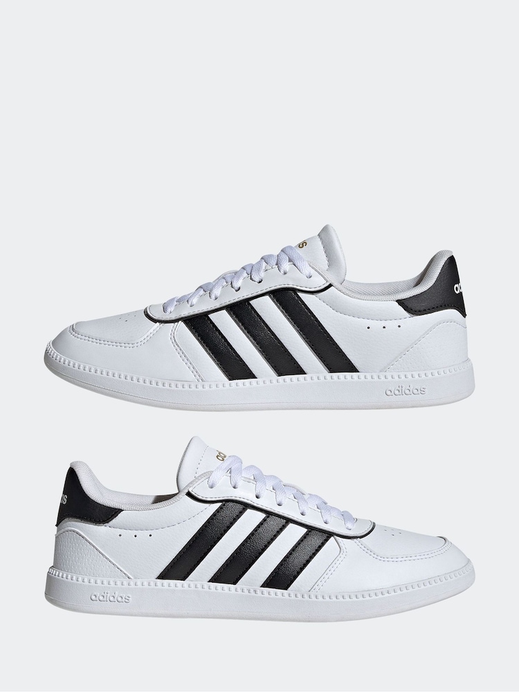 Buy adidas White / Black Breaknet Sleek Trainers from Next USA Buy adidas White / Black Breaknet Sleek Trainers from Next USA