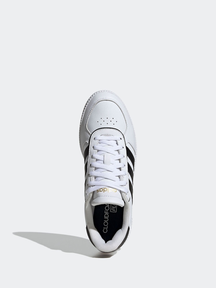 Buy adidas White / Black Breaknet Sleek Trainers from Next USA