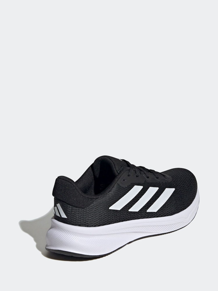 adidas Black/White Response Shoes - Image 11 of 18