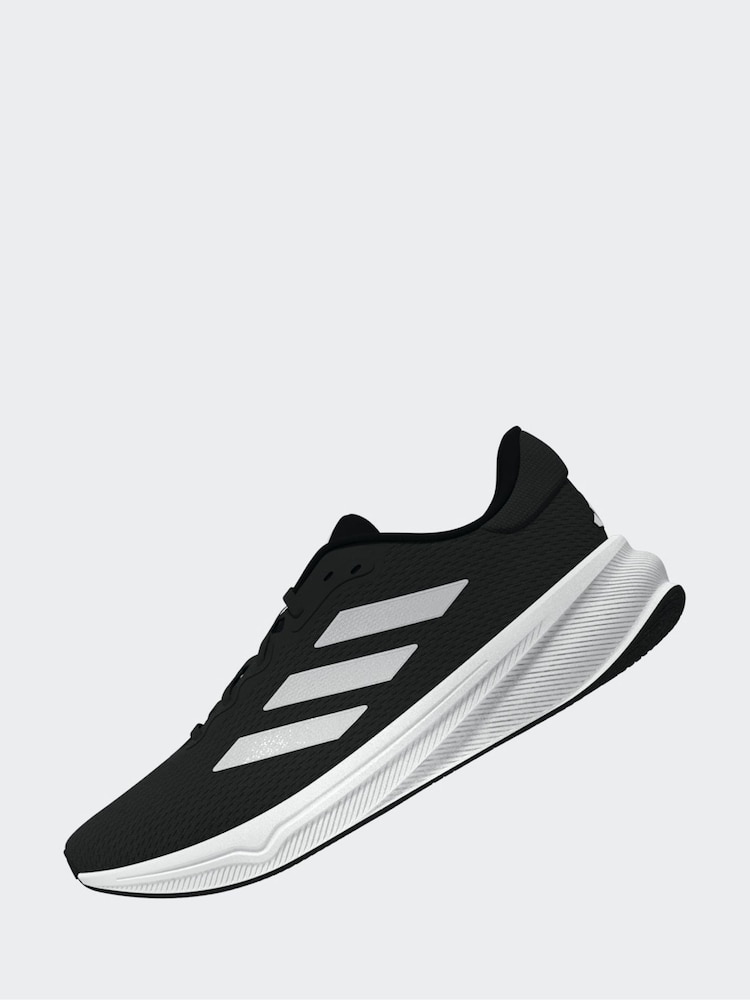 adidas Black/White Response Shoes - Image 12 of 18