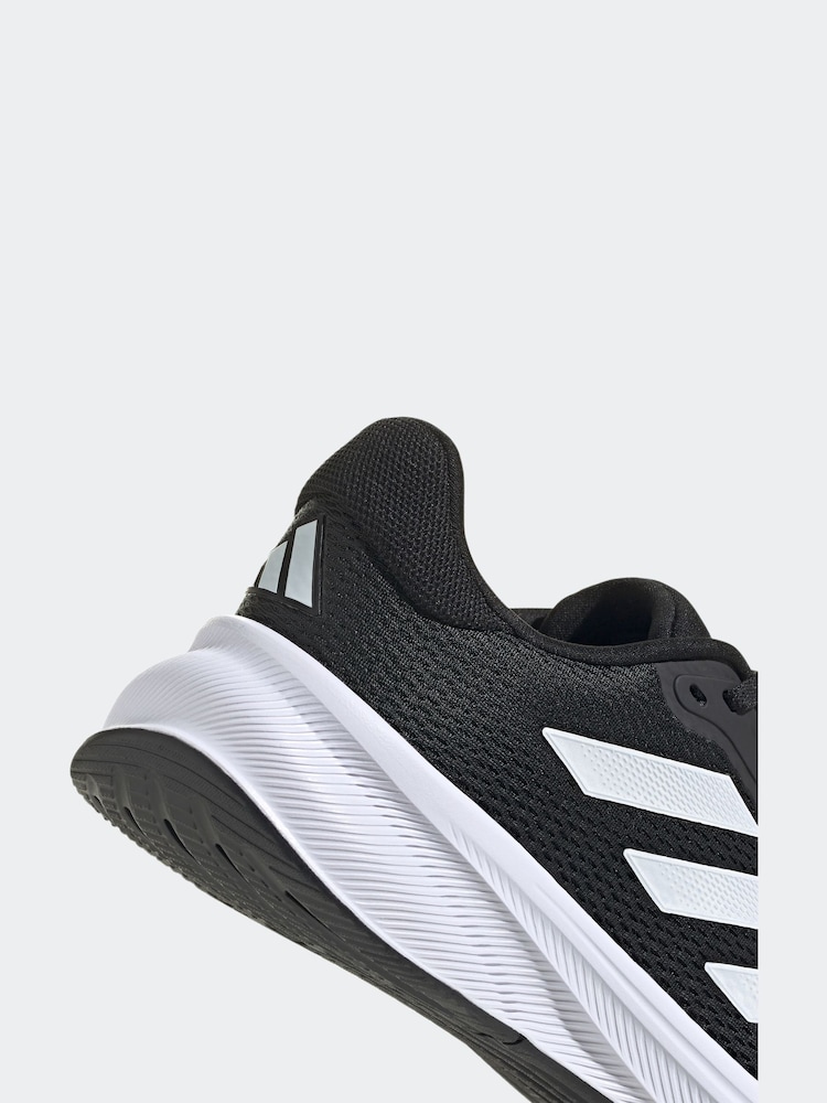 adidas Black/White Response Shoes - Image 15 of 18