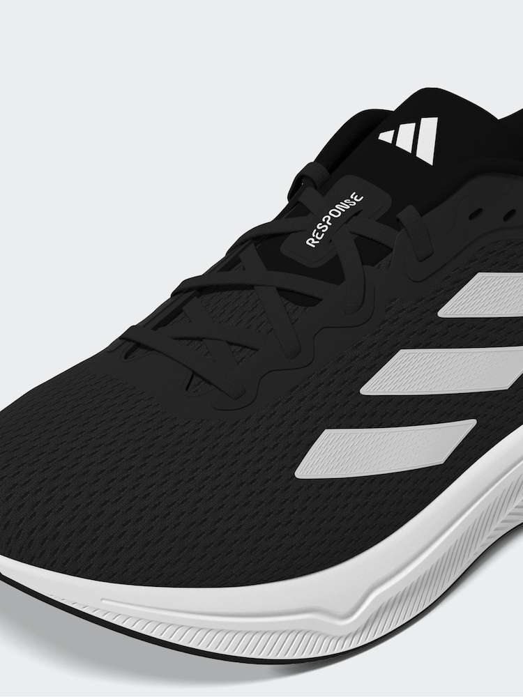 adidas Black/White Response Shoes - Image 16 of 18
