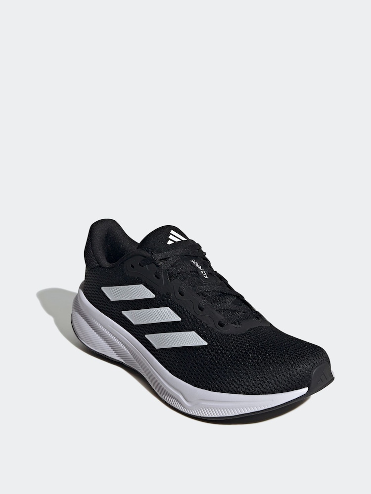 adidas Black/White Response Shoes - Image 2 of 18