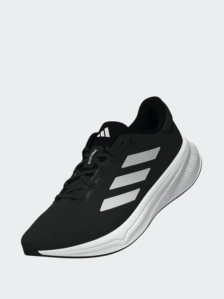 adidas Black/White Response Shoes - Image 5 of 18