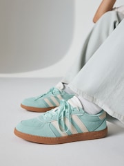 adidas Green Breaknet Sleek Trainers - Image 1 of 8