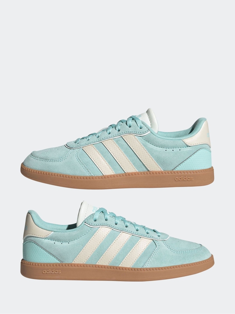 adidas Green Breaknet Sleek Trainers - Image 7 of 8