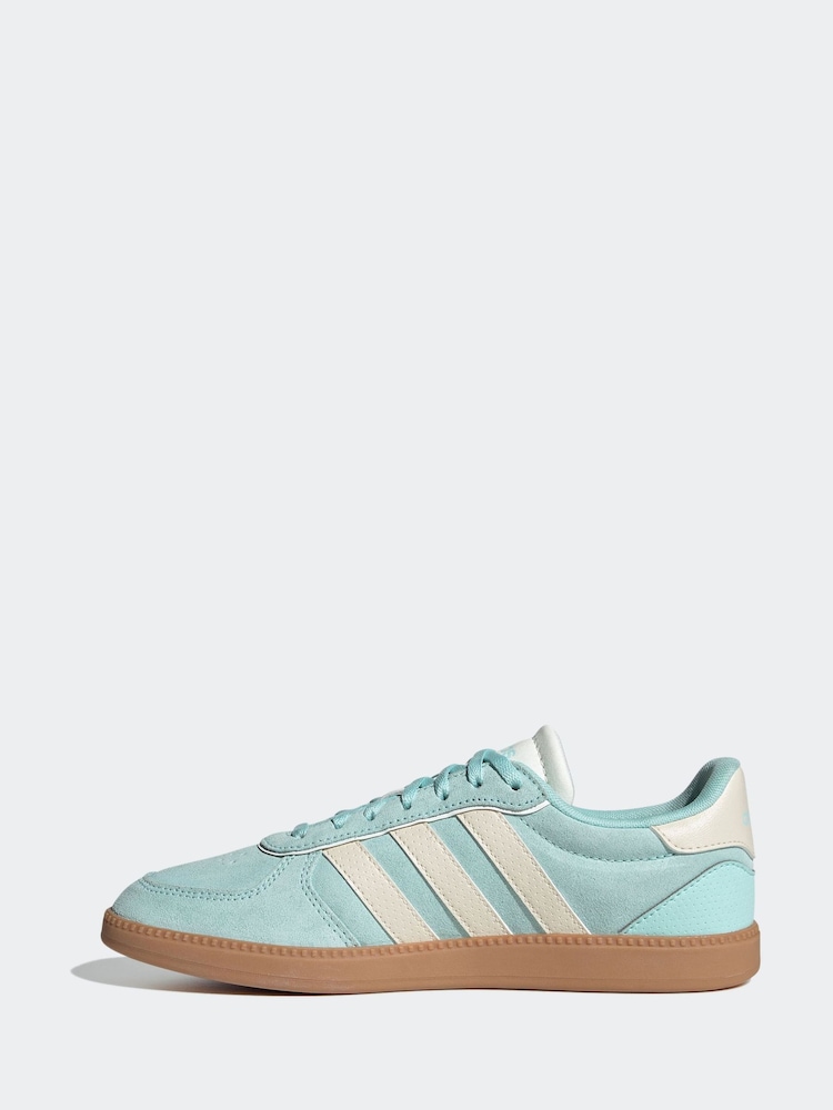 adidas Green Breaknet Sleek Trainers - Image 4 of 8
