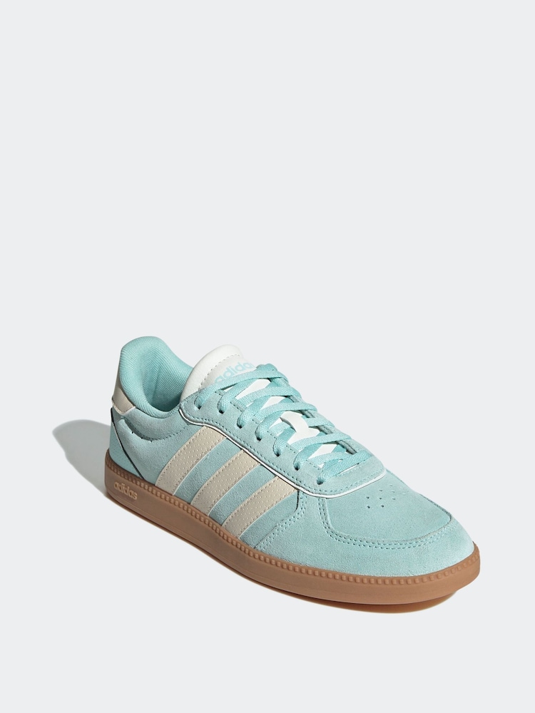 adidas Green Breaknet Sleek Trainers - Image 5 of 8