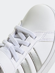 adidas Cream White Grand Court 2.0 Trainers - Image 8 of 8