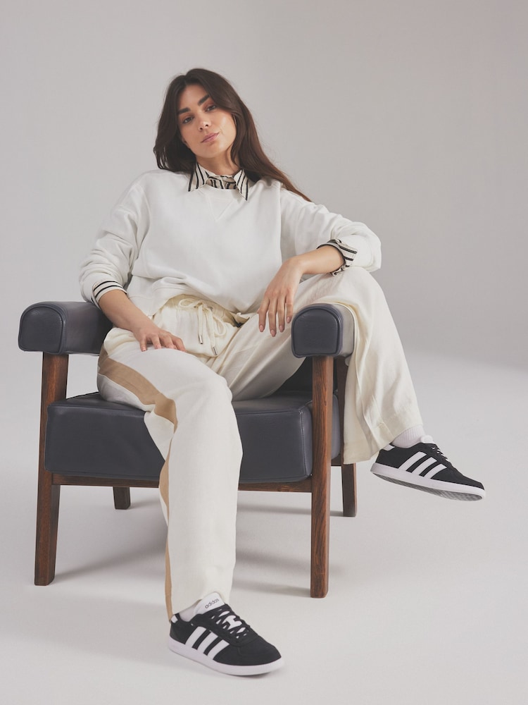 adidas Light Black Breaknet Sleek Trainers - Image 2 of 5