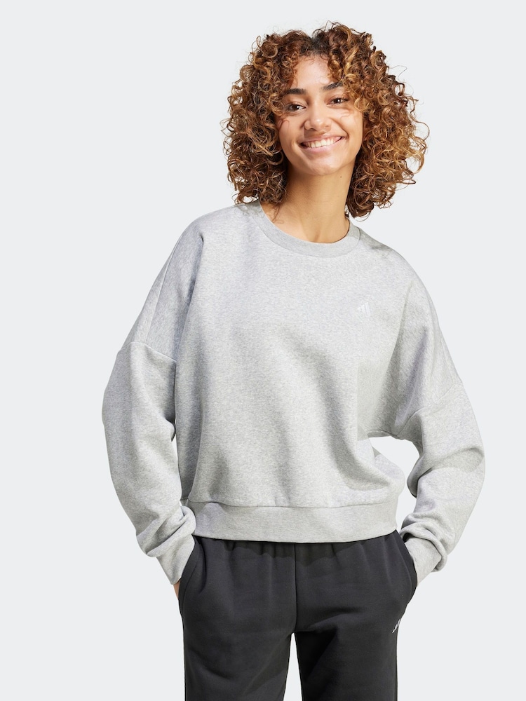 adidas Small Logo Feel Cosy Sweatshirt - Изображение 1 из 7