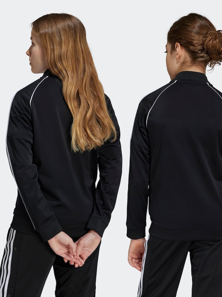 adidas Black Kids Originals Adicolor SST Track Top - Image 2 of 6
